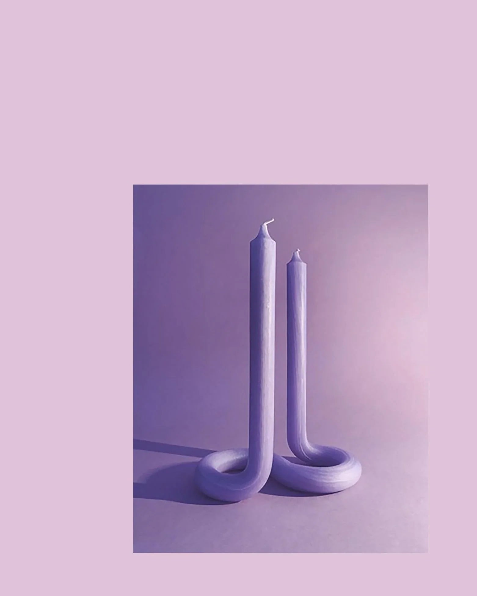 Twist Candle in Lavender - Son of Rand