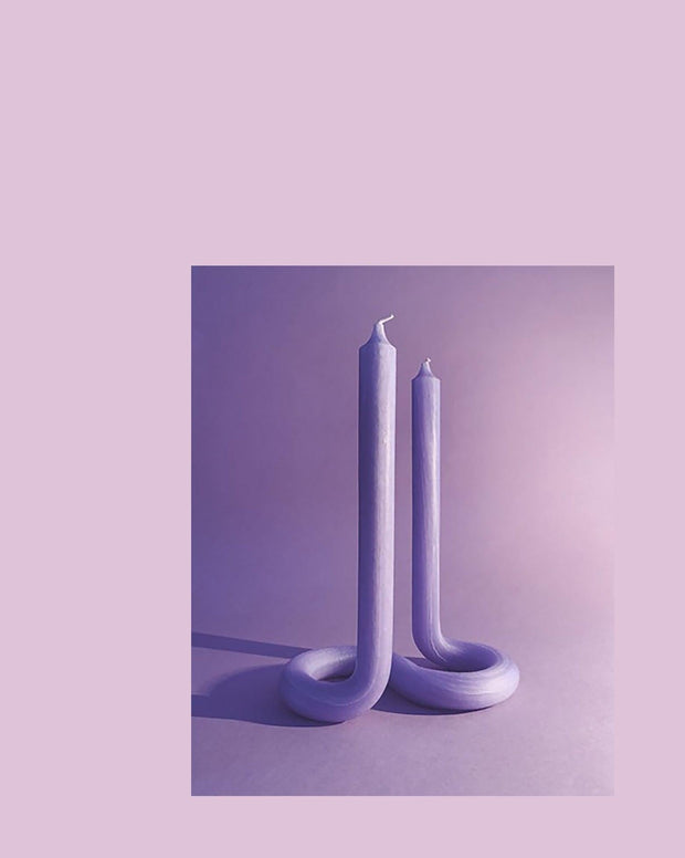 Twist Candle in Lavender - Son of Rand